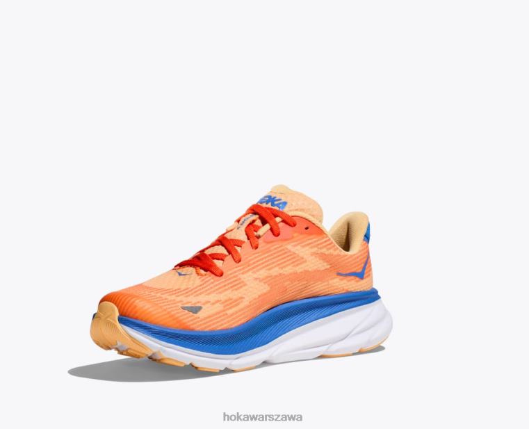 Clifton 9 Hoka L0PVV676 Dzieci nadbrzeżne niebo/wszyscy na pokładzie