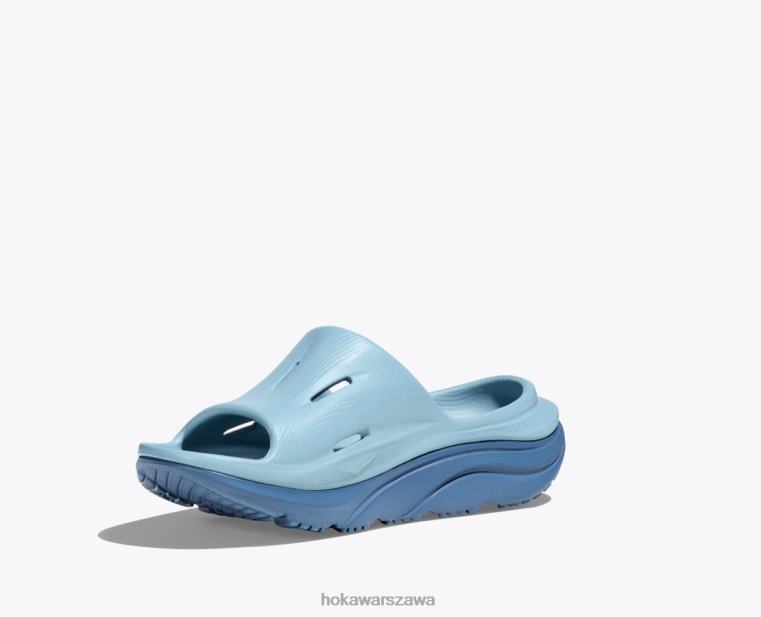 ora slajd odzyskiwania 3 Hoka L0PVV681 Dzieci kamień niebieski/niebieski stal