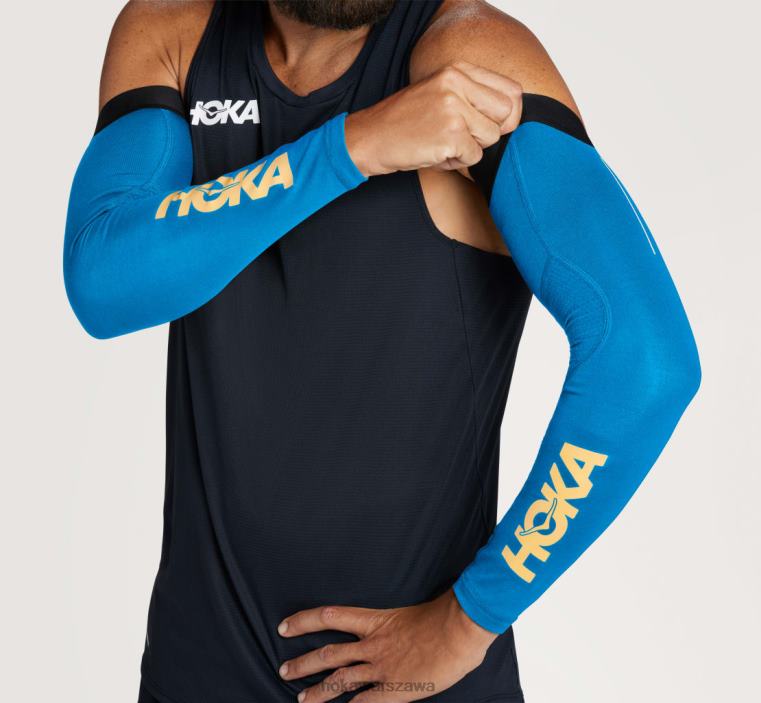 rękawy lotnicze Hoka L0PVV405 kobiety niebieska diwa