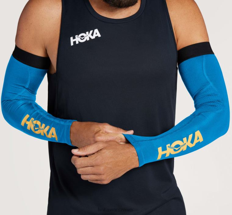 rękawy lotnicze Hoka L0PVV405 kobiety niebieska diwa