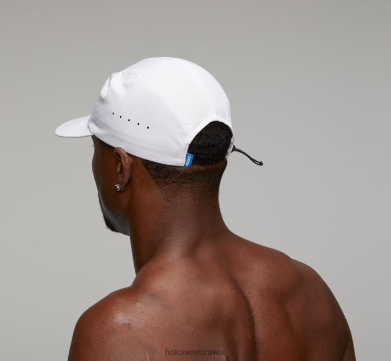 wydajność kapelusz Hoka L0PVV396 kobiety biały/zimny szary