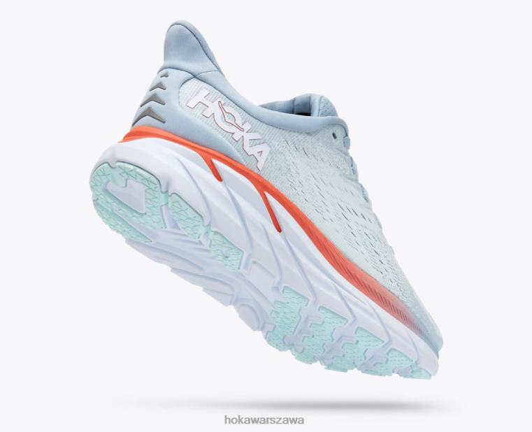 Clifton 8 Hoka L0PVV218 kobiety niebieska mgła/plener