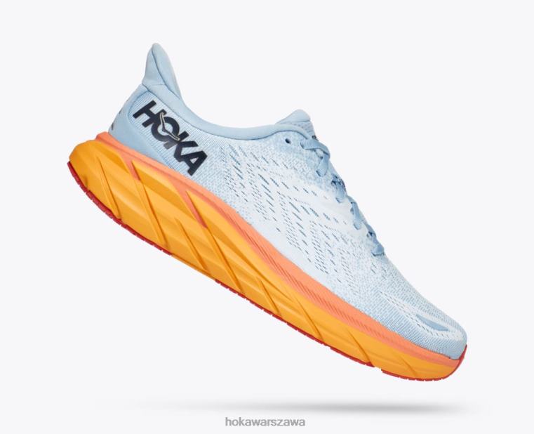Clifton 8 Hoka L0PVV221 kobiety ajerkoniak/ruchomy piasek