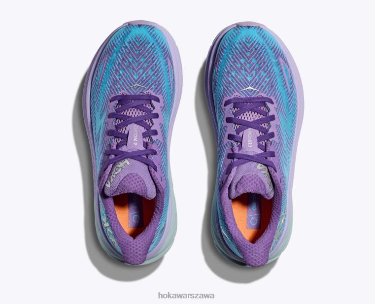 Clifton 9 Hoka L0PVV4 kobiety kredowy fiolet/pastelowy liliowy