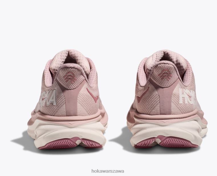 Clifton 9 Hoka L0PVV5 kobiety Bicz w kolorze jasnofioletowym/brzoskwiniowym