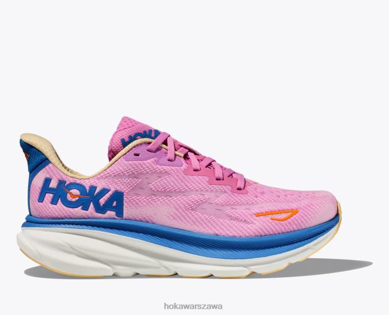 Clifton 9 Hoka L0PVV683 kobiety ajerkoniak/blanc de blanc