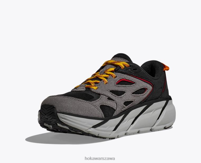 Clifton l zamsz Hoka L0PVV69 kobiety czarna/księżycowa skała