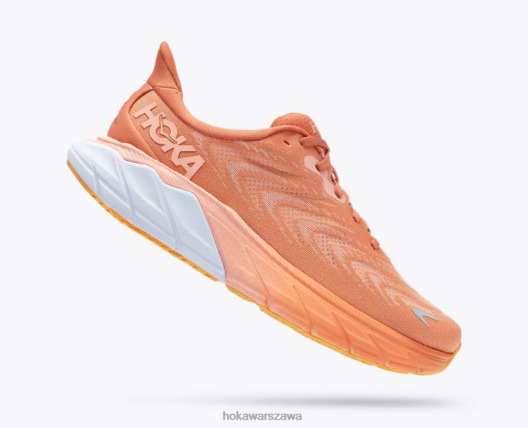 arahi 6 Hoka L0PVV23 kobiety koral wypalany na słońcu/muszlowy