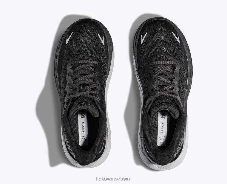 arahi 6 Hoka L0PVV252 kobiety czarny biały