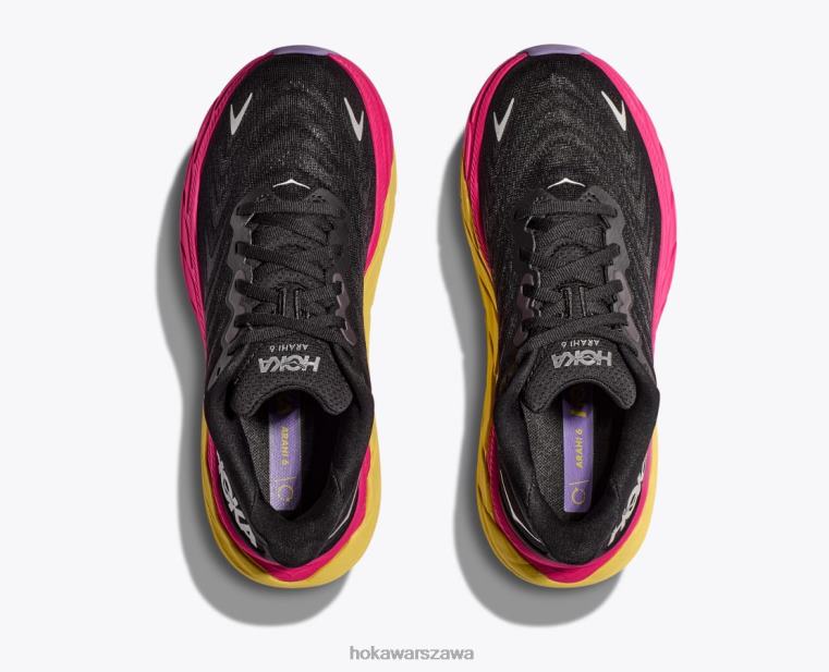 arahi 6 Hoka L0PVV686 kobiety czarny biały