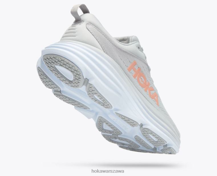 bondi 8 Hoka L0PVV245 kobiety mgła portowa/skała księżycowa