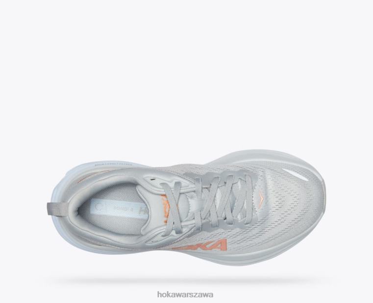 bondi 8 Hoka L0PVV245 kobiety mgła portowa/skała księżycowa