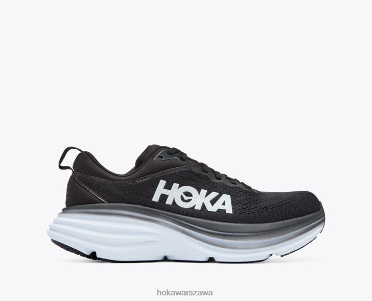 bondi 8 Hoka L0PVV247 kobiety czarny biały