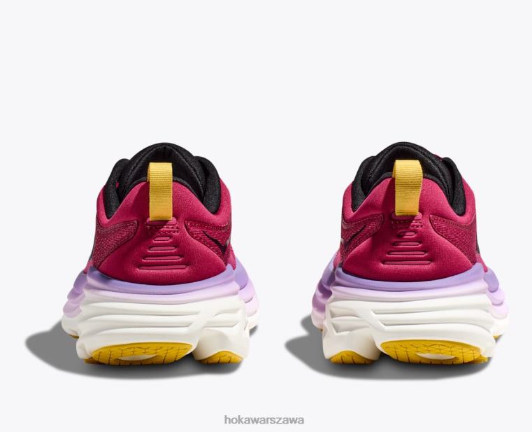 bondi 8 Hoka L0PVV8 kobiety wiśnia jubileuszowa/różowy krwawnik pospolity