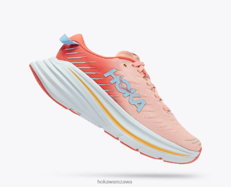 bondi x Hoka L0PVV56 kobiety Parfait z kamelii/brzoskwini