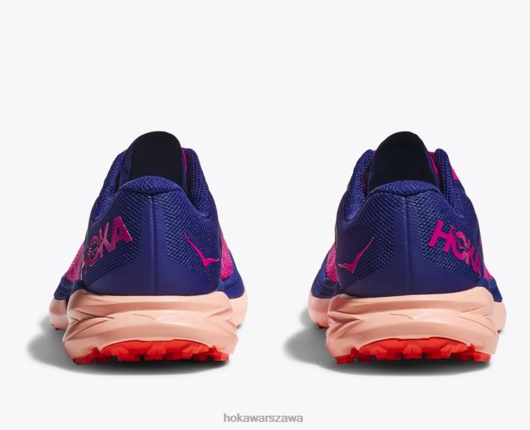 zinal Hoka L0PVV135 kobiety festiwalowa fuksja/niebieski wojowniczka