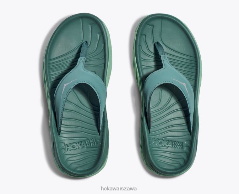 lub odwrócenie odzyskiwania Hoka L0PVV300 kobiety krata/mgła zieleń