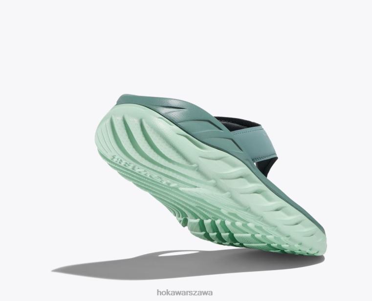 lub odwrócenie odzyskiwania Hoka L0PVV300 kobiety krata/mgła zieleń