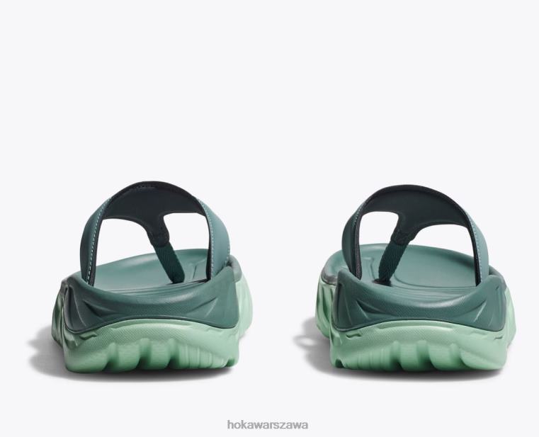 lub odwrócenie odzyskiwania Hoka L0PVV300 kobiety krata/mgła zieleń