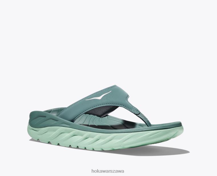 lub odwrócenie odzyskiwania Hoka L0PVV300 kobiety krata/mgła zieleń