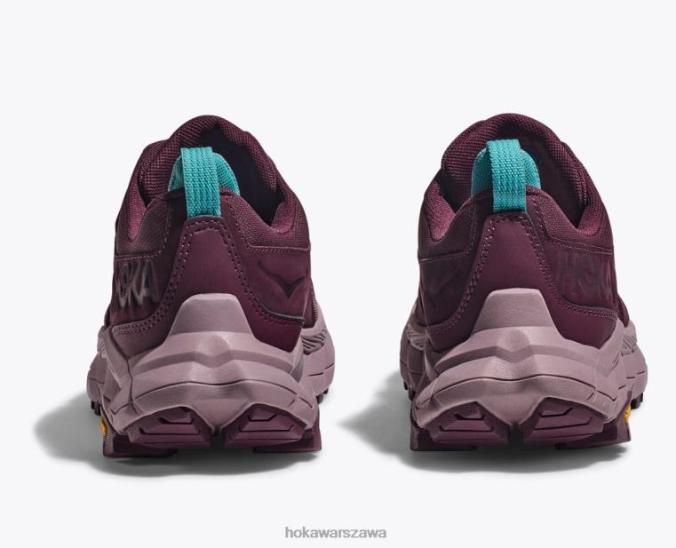 Anacapa Low GTX Hoka L0PVV183 kobiety wino winogronowe/czarny bez