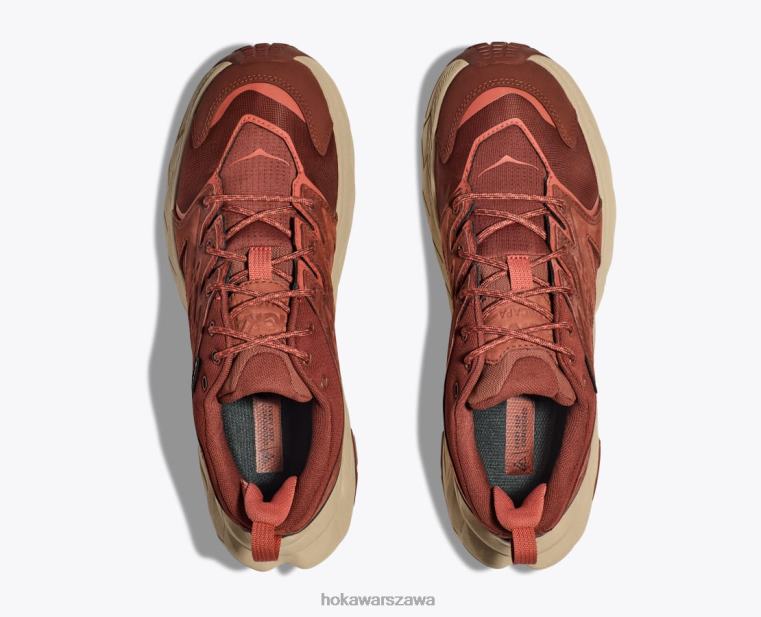 Anacapa Low GTX Hoka L0PVV185 kobiety mahoń wiśniowy/ostry sos