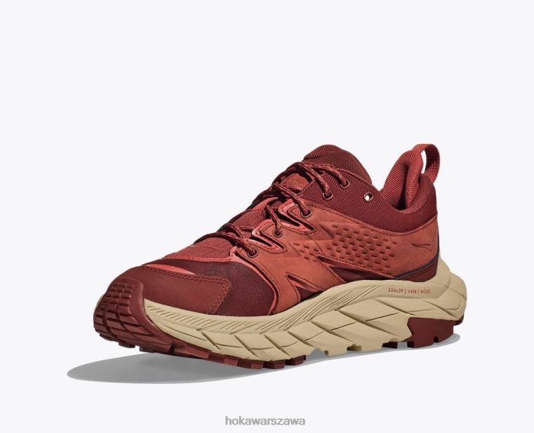 Anacapa Low GTX Hoka L0PVV185 kobiety mahoń wiśniowy/ostry sos