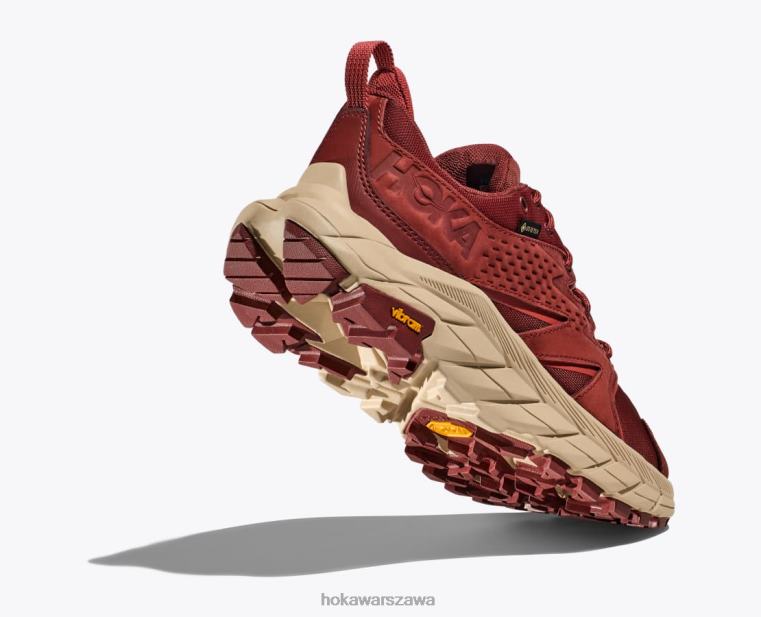 Anacapa Low GTX Hoka L0PVV185 kobiety mahoń wiśniowy/ostry sos