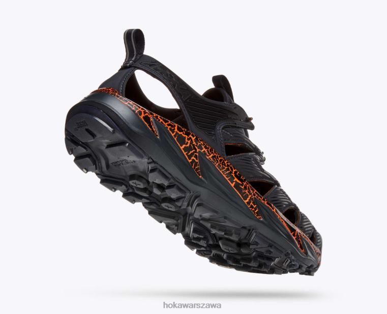 hopara Hoka L0PVV161 kobiety niebieski grafit/persimmon pomarańczowy