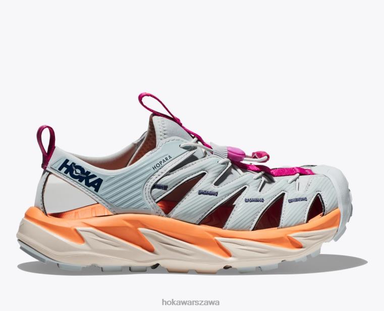 hopara Hoka L0PVV295 kobiety niebieski grafit/persimmon pomarańczowy
