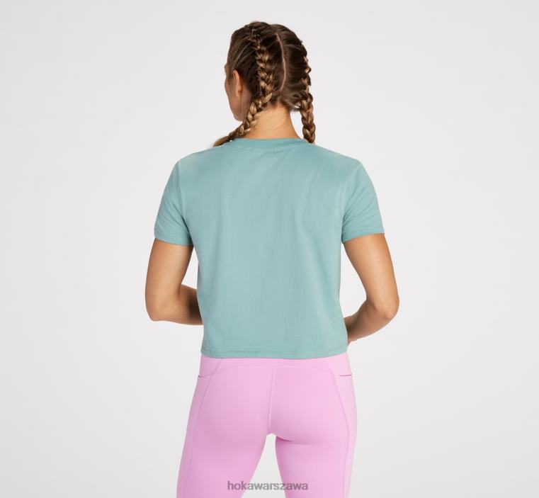 koszulka na cały dzień Hoka L0PVV347 kobiety krata