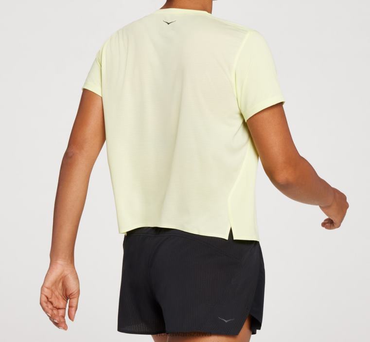 krótki rękaw Hoka L0PVV318 kobiety cyklamen