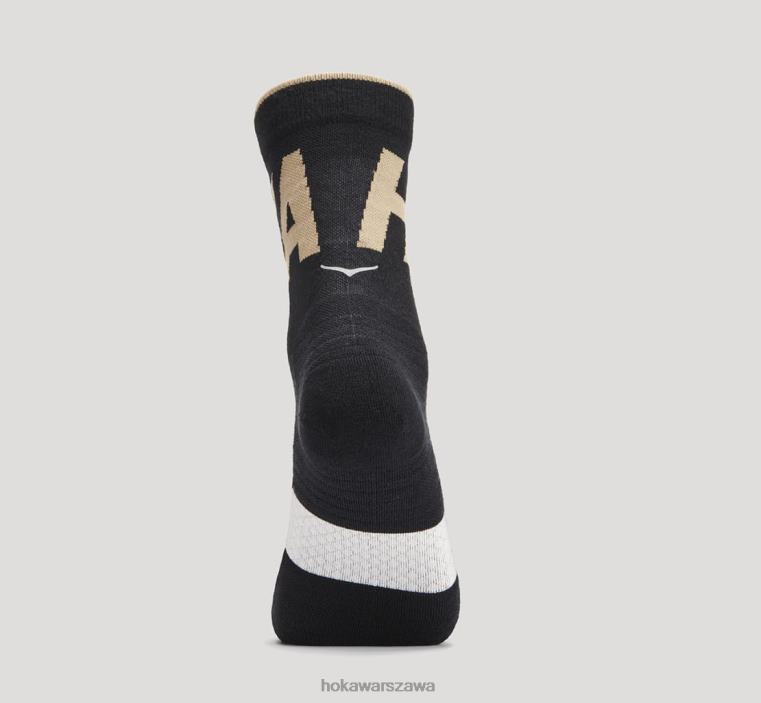 skarpetka do biegania załogi Hoka L0PVV381 kobiety antracyt/wydma