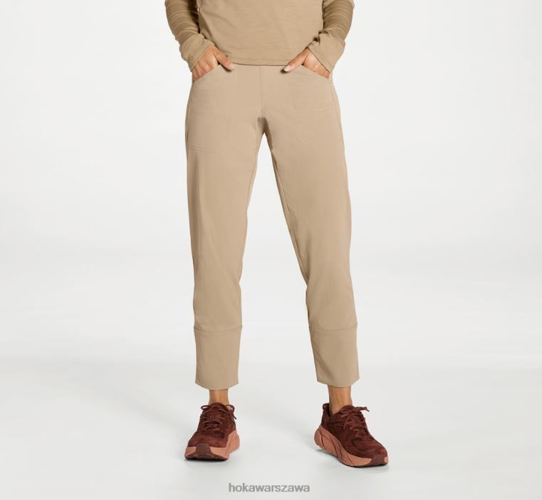 spodnie transportowe Hoka L0PVV360 kobiety wydma