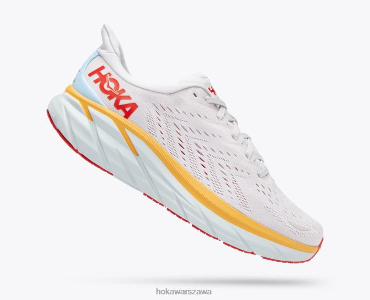 Clifton 8 Hoka L0PVV477 mężczyźni nimbus chmura/blanc de blanc
