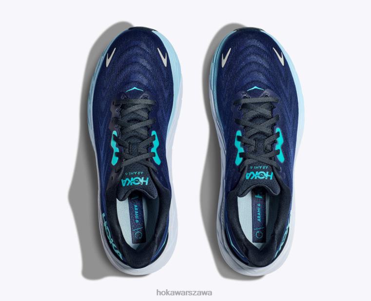 arahi 6 Hoka L0PVV620 mężczyźni niebieski grafit/niebieski koral