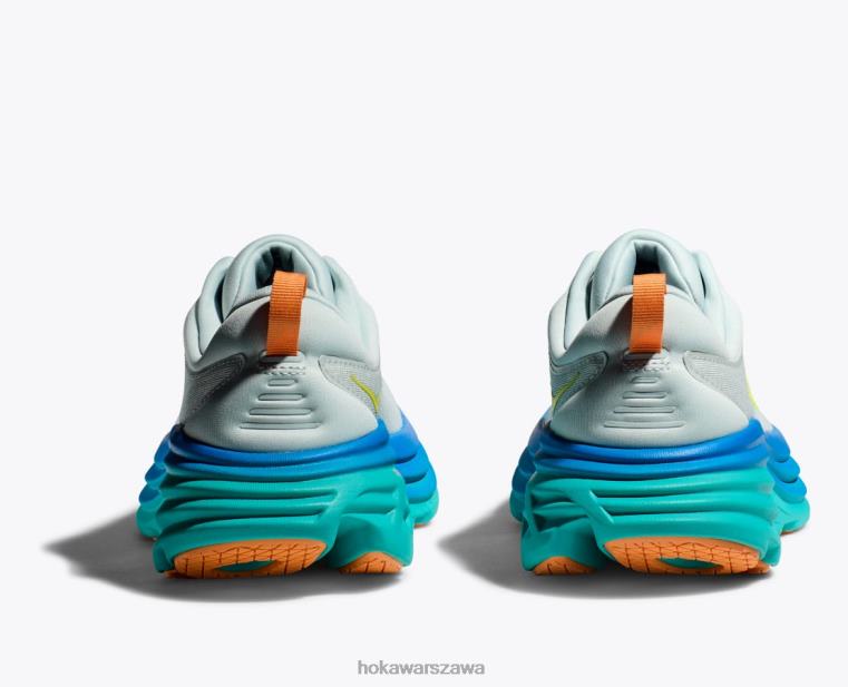 bondi 8 Hoka L0PVV419 mężczyźni przepływ lodu/odrobina błękitu