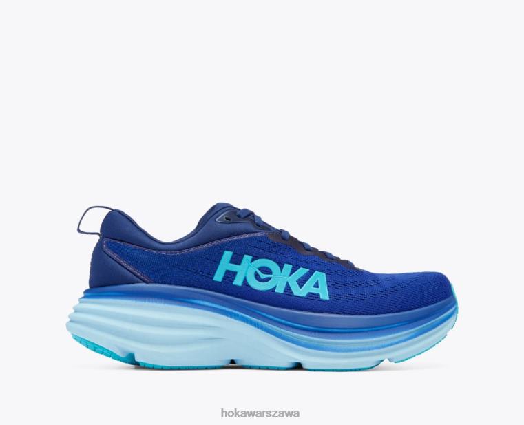 bondi 8 Hoka L0PVV422 mężczyźni niebieski/niebieski/niebieski