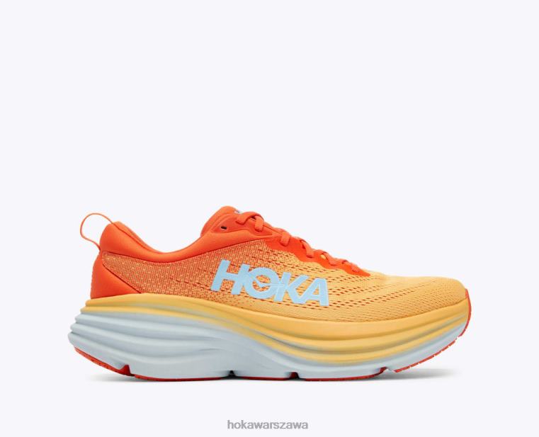 bondi 8 Hoka L0PVV688 mężczyźni dziób maskonura/bursztynowo-żółty