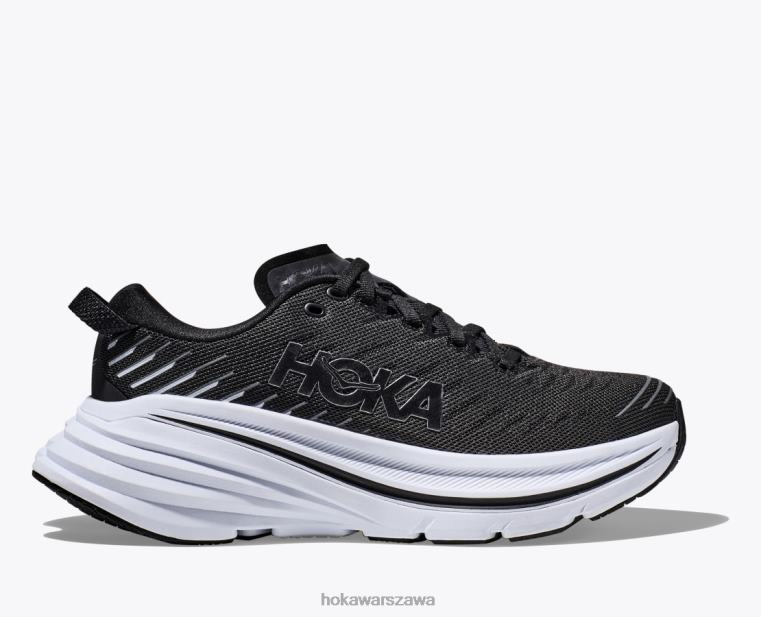 bondi x Hoka L0PVV467 mężczyźni czarny biały