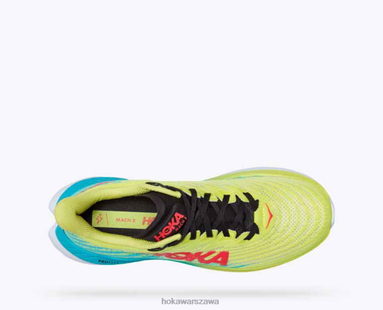 mach 5 Hoka L0PVV438 mężczyźni wiesiołek dwuletni/niebieski