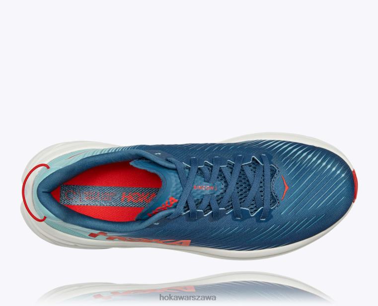 rincon 3 Hoka L0PVV602 mężczyźni prawdziwy turkusowy/niebieski