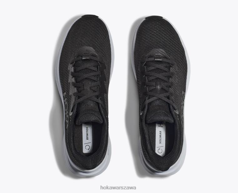 solimar Hoka L0PVV452 mężczyźni czarny biały