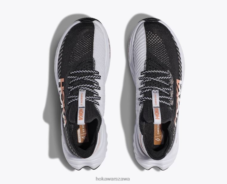 węgiel x 3 Hoka L0PVV459 mężczyźni czarny biały