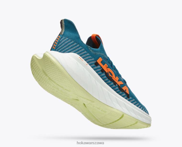 węgiel x 3 Hoka L0PVV460 mężczyźni niebieski koralowy/czarny