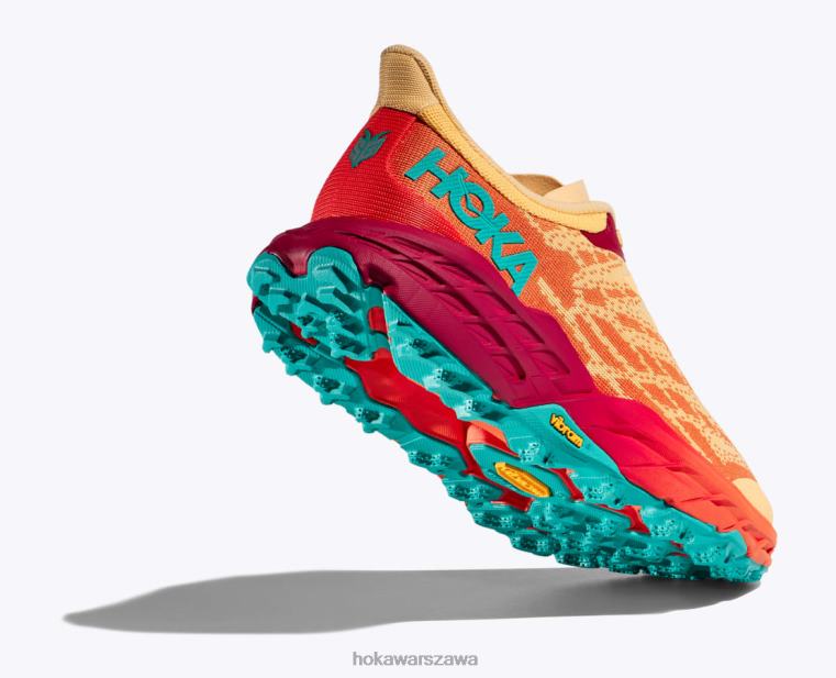 kozioł prędkości 5 Hoka L0PVV610 mężczyźni fiesta/promienna żółć