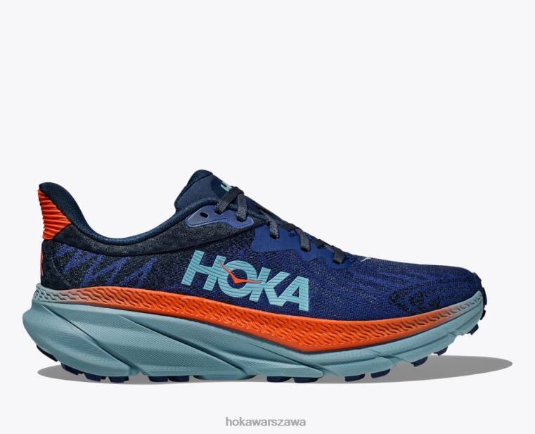 pretendent 7 Hoka L0PVV494 mężczyźni niebieski Bellwether/kamienny błękit