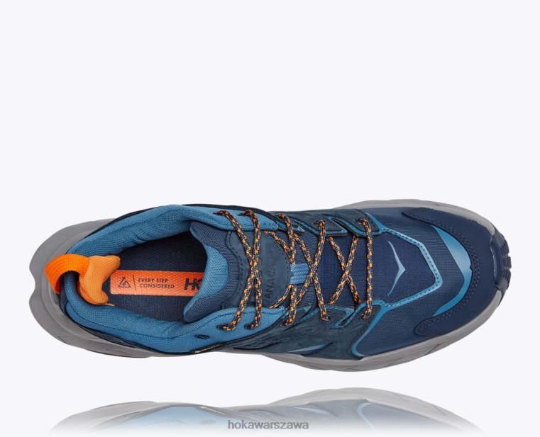 Anacapa Low GTX Hoka L0PVV544 mężczyźni przestrzeń kosmiczna/prawdziwy turkusowy