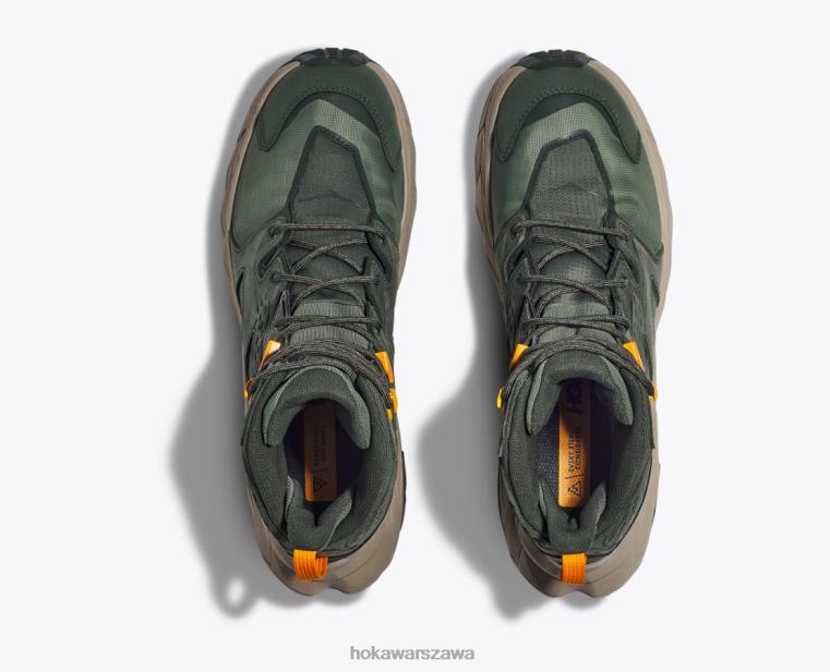 Anacapa Mid GTX Hoka L0PVV535 mężczyźni tymianek/jasnożółty