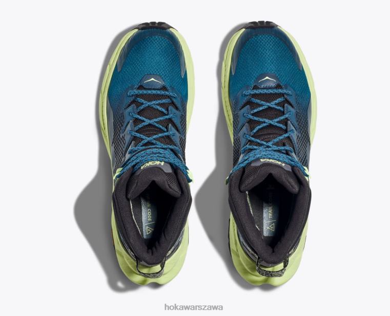 kod szlaku gtx Hoka L0PVV522 mężczyźni niebieski grafit/niebieski koral
